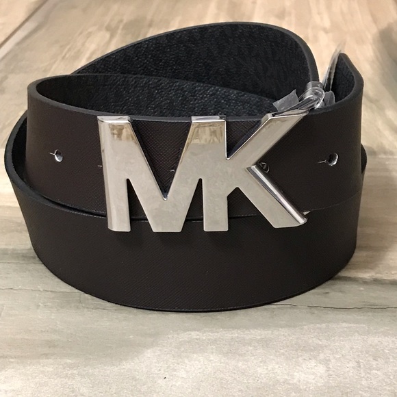 Michael Kors Black/Brown Reversible Belt - Picture 4 of 6